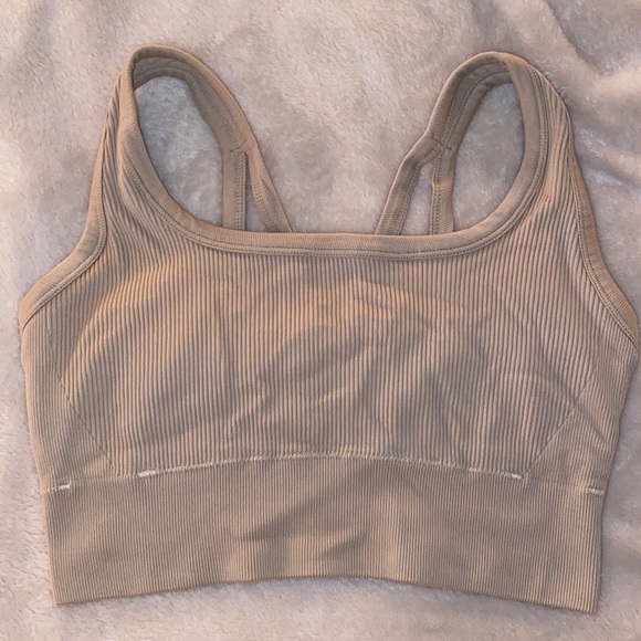 BUNDLE (3) Aerie Seamless Square Neck Bralettes size XL - Picture 8 of 10